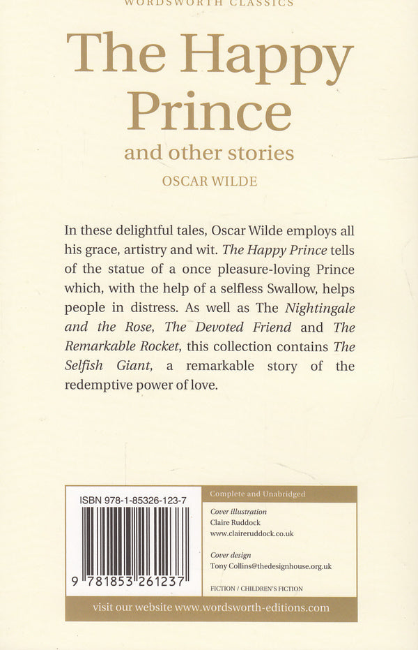 The Happy Prince & Other Stories / The Happy Prince & Other Stories Оскар Уайльд 9781853261237-2