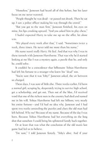 The Hawthorne Legacy Jennifer Lynn Barnes / Дженнифер Линн Барнс 9780241480724-3