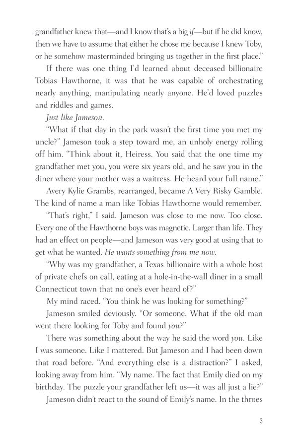 The Hawthorne Legacy Jennifer Lynn Barnes / Дженнифер Линн Барнс 9780241480724-4