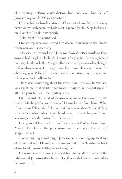 The Hawthorne Legacy Jennifer Lynn Barnes / Дженнифер Линн Барнс 9780241480724-5