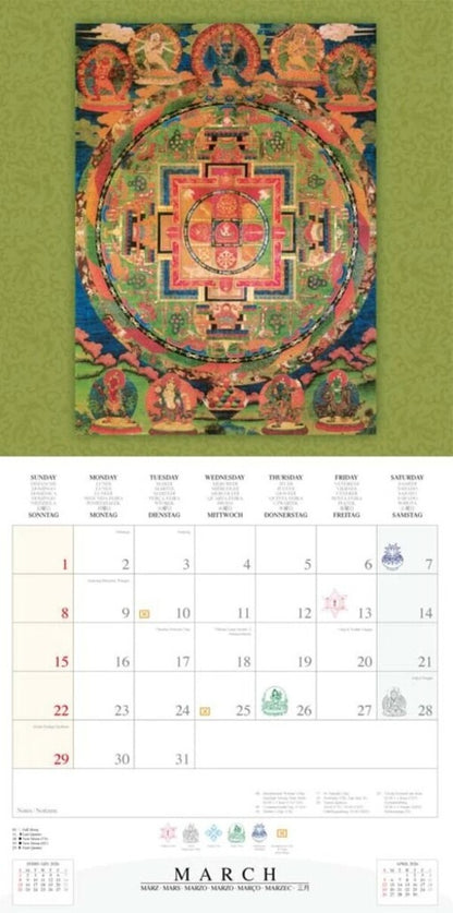 The Healing Mandalas 2026 / Author not specified 9783959295031-4