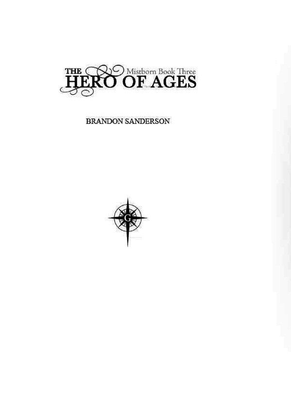 The Hero Of Ages Brandon Sanderson / Брендон Сандерсон 9780575089945-3