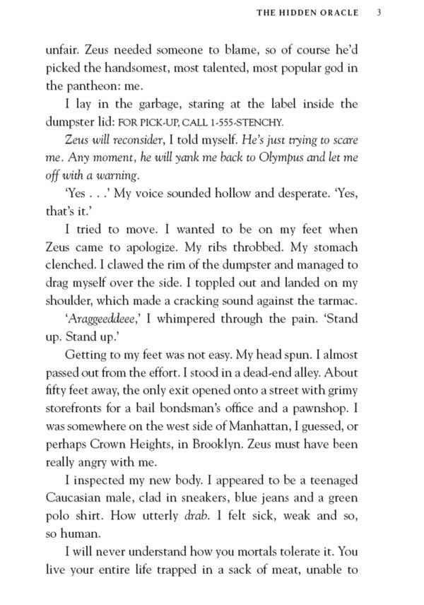 The Hidden Oracle (The Trials of Apollo Book 1) / The Hidden Oracle (The Trials of Apollo Book 1) Рик Риордан 9780141363929-6