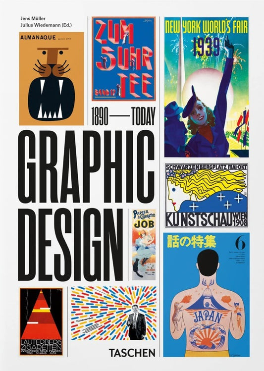 The History of Graphic Design / The History of Graphic Design Йенс Мюллер 9783836588065-1