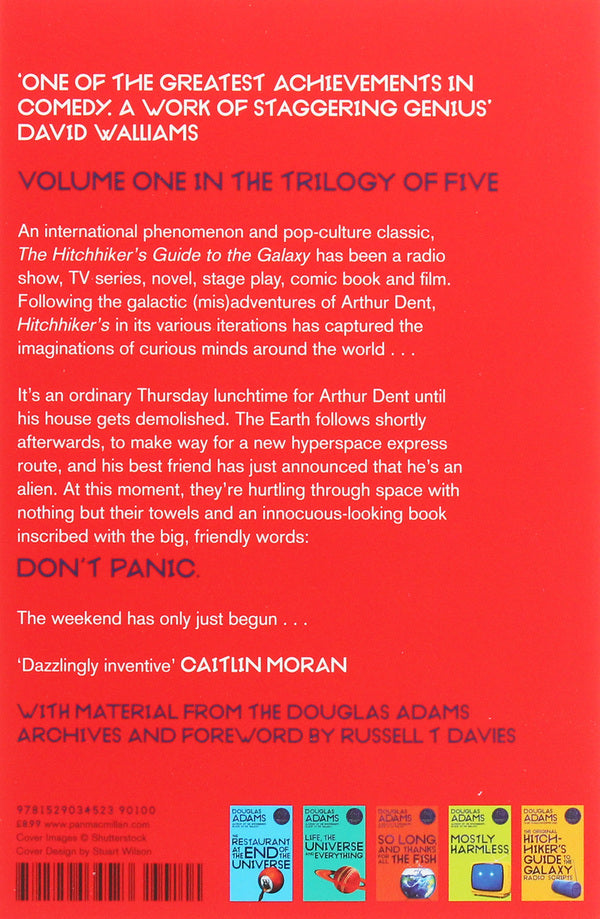 The Hitchhiker's Guide To The Galaxy Douglas Adams / Дуглас Адамс 9781529034523-2