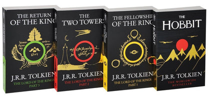 The Hobbit And The Lord Of The Rings (4 Book Set) John R.R. Tolkien / Джон Р. Р. Толкин 9780261103566-2