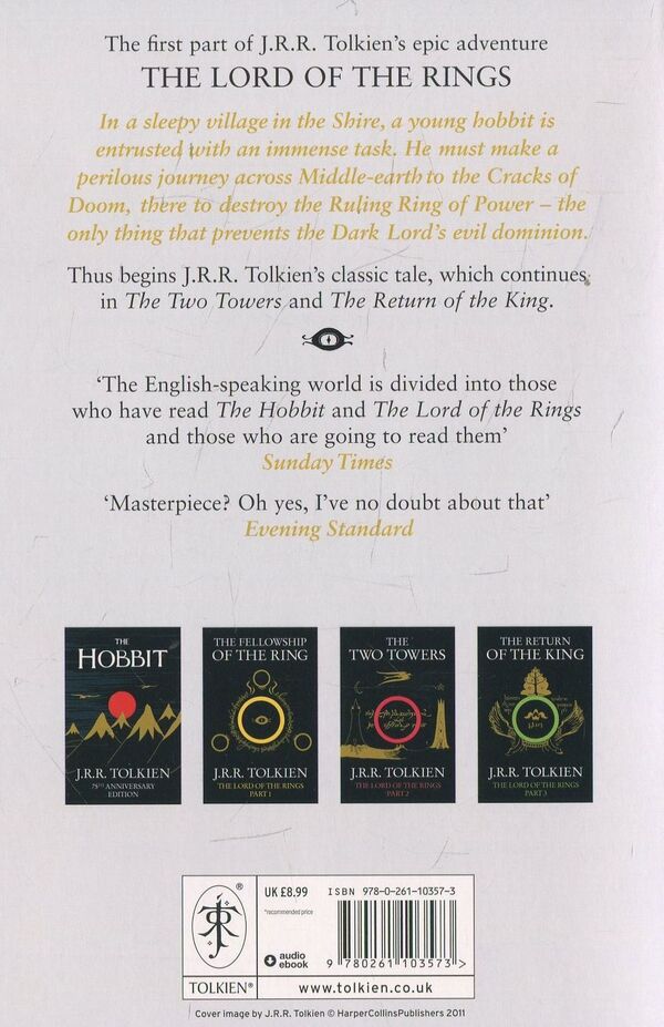 The Hobbit And The Lord Of The Rings (4 Book Set) John R.R. Tolkien / Джон Р. Р. Толкин 9780261103566-6