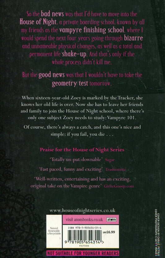 The House Of Night. Book 1: Marked Phyllis Christina Kast, Christine Kast / Филис Кристина Каст, Кристин Каст 9781905654314-2