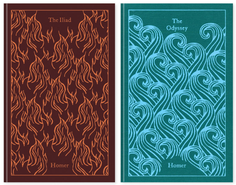 The Iliad+ The Odyssey Set Of 2 Books Homer - Гомер 9780141394657,9780141192444-1