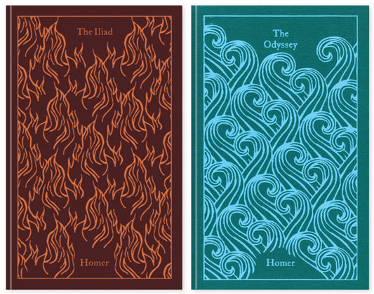 The Iliad+ The Odyssey Set Of 2 Books Homer - Гомер 9780141394657,9780141192444-1