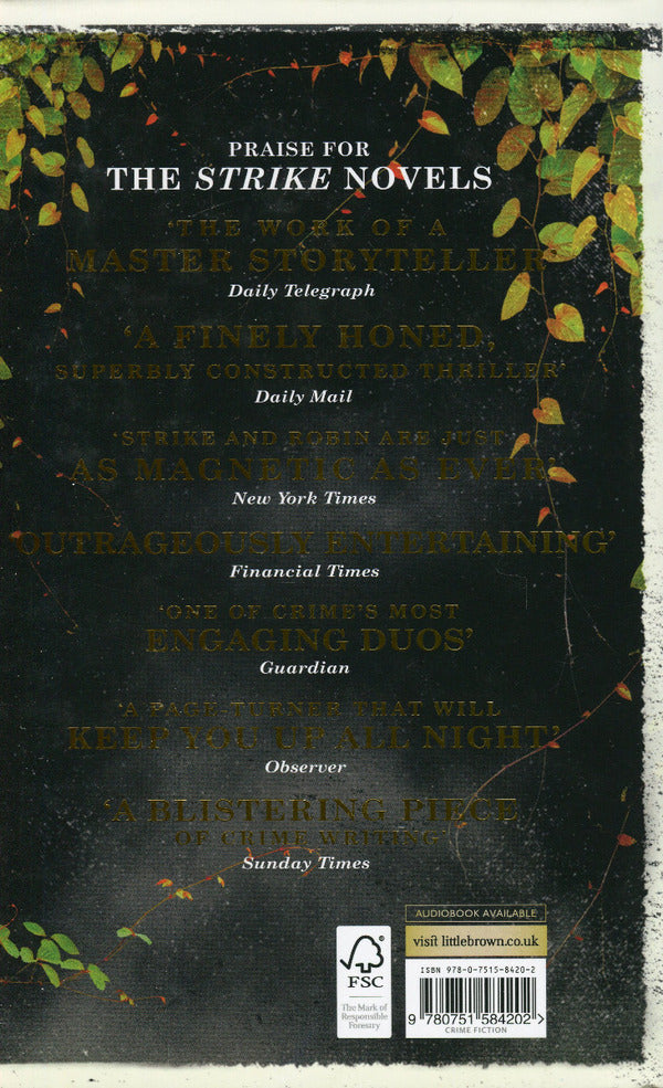 The Ink Black Heart / The Ink Black Heart Роберт Гэлбрейт 978-0-7515-8420-2-2