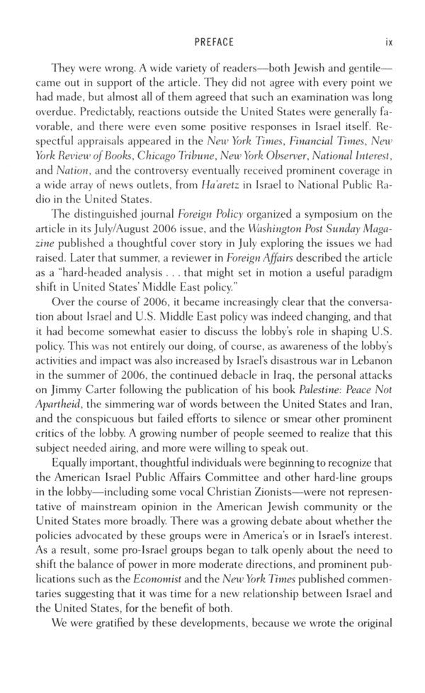 The Israel Lobby And Us Foreign Policy John J. Mirshaimer, Stephen M. Walt / Джон Дж. Миршаймер, Стивен М. Уолт 9780141031231-5