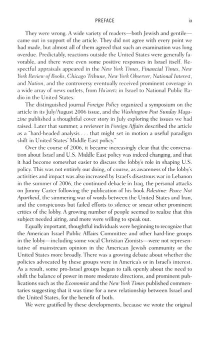 The Israel Lobby And Us Foreign Policy John J. Mirshaimer, Stephen M. Walt / Джон Дж. Миршаймер, Стивен М. Уолт 9780141031231-5