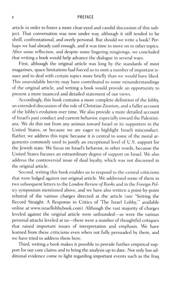 The Israel Lobby And Us Foreign Policy John J. Mirshaimer, Stephen M. Walt / Джон Дж. Миршаймер, Стивен М. Уолт 9780141031231-6