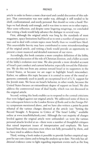 The Israel Lobby And Us Foreign Policy John J. Mirshaimer, Stephen M. Walt / Джон Дж. Миршаймер, Стивен М. Уолт 9780141031231-6