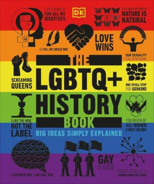 The LGBTQ+ History Book: Big Ideas Simply Explained / The LGBTQ + History Book: Big Ideas Simply Explained DK (Dorling Kindersley) 9780241596265-1