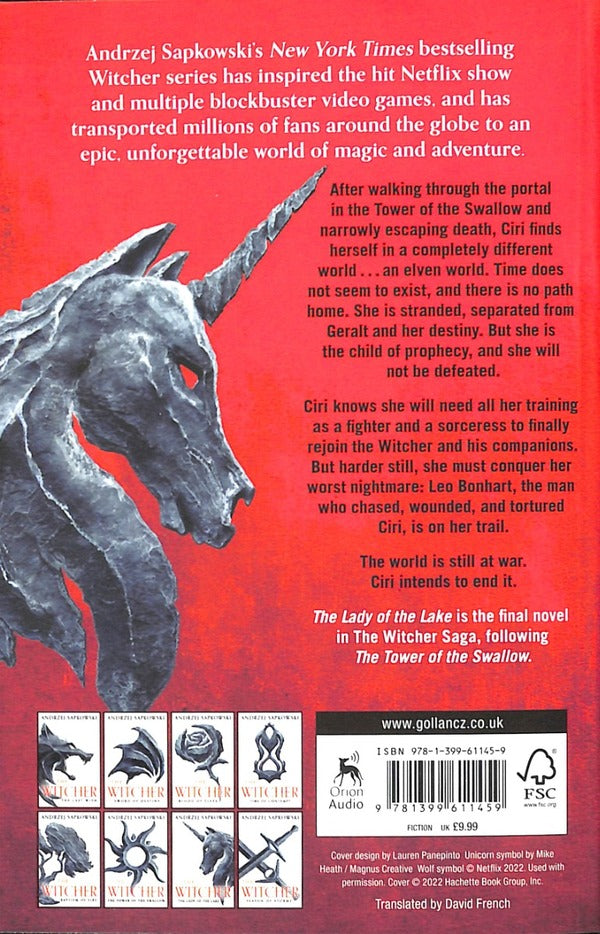 The Lady of the Lake / The Lady of the Lake Анджей Сапковский 978-1-399-61145-9-2