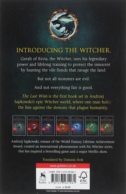 The Last Wish. Book 1 / The Last Wish. Book 1 Анджей Сапковский 978-1-473-23106-1-2