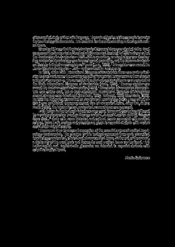 The Latin Language and Medical Terminology Basics / The Latin Language and Medical Terminology Basics Лариса Смольская, О.Г. Пилипов, П.А. Содомора 978-617-505-682-0-4