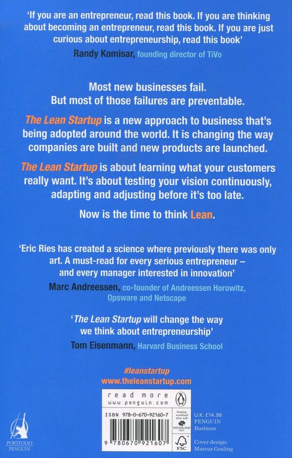 The Lean Startup Eric Rice / Эрик Райс 9780670921607-2