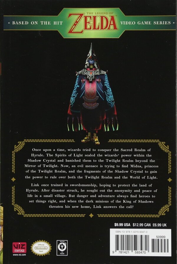 The Legend Of Zelda. Twilight Princess. Volume 1 Akira Himekawa / Акира Химекава 9781421593470-3