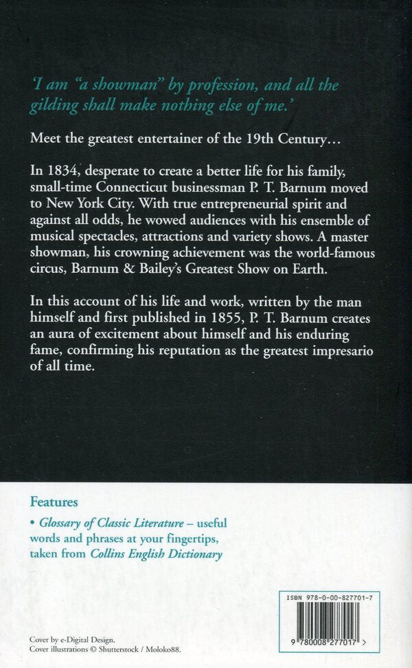 The Life of P. T. Barnum / The Life of P. T. Barnum Финеас Тейлор Барнум 978-0-00-827701-7-2