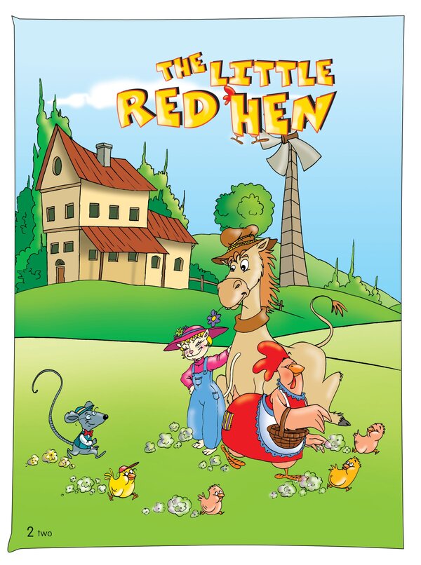 The Little Red Hen. Story Book Elizabeth Gray, Virginia Evans - Элизабет Грей, Вирджиния Эванс 9781845582920-3