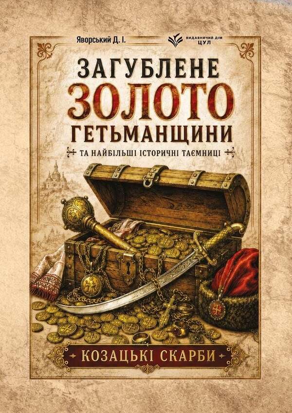 The Lost Gold Of The Hetmanate And The Greatest Historical Secrets Cossack Treasures - Загублене золото Гетьманщини та найбльш сторичн тамниц Козацьк скарби Dmitry Yavorskyi - Дмитро Яворський 9786178788032-1