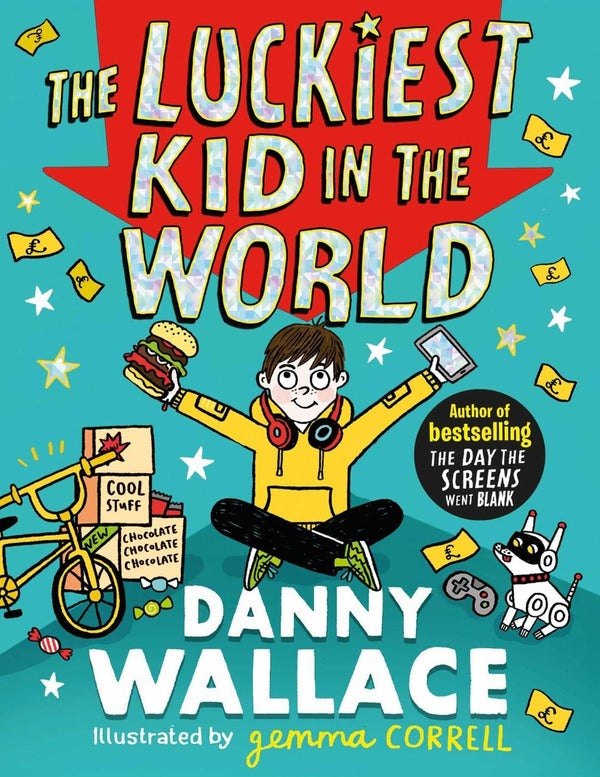 The Luckiest Kid In The World Danny Wallace / Дэнни Уоллес 9781471196898-1