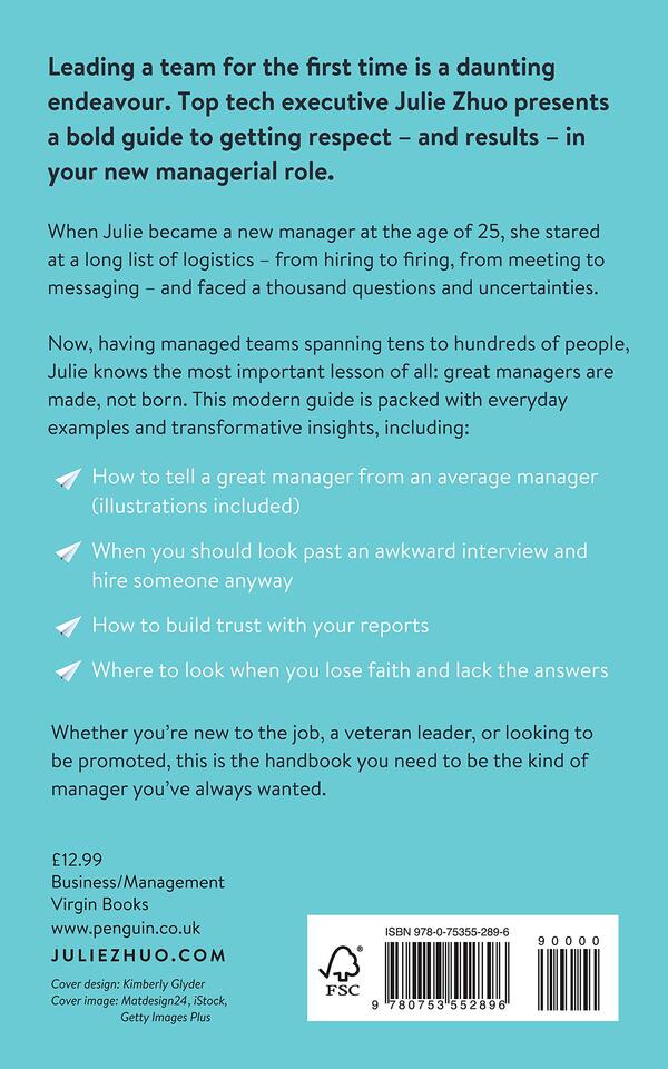 The Making Of A Manager: What To Do When Everyone Looks To You Julie Zhuo / Джули Чжуо 9780753552896-2