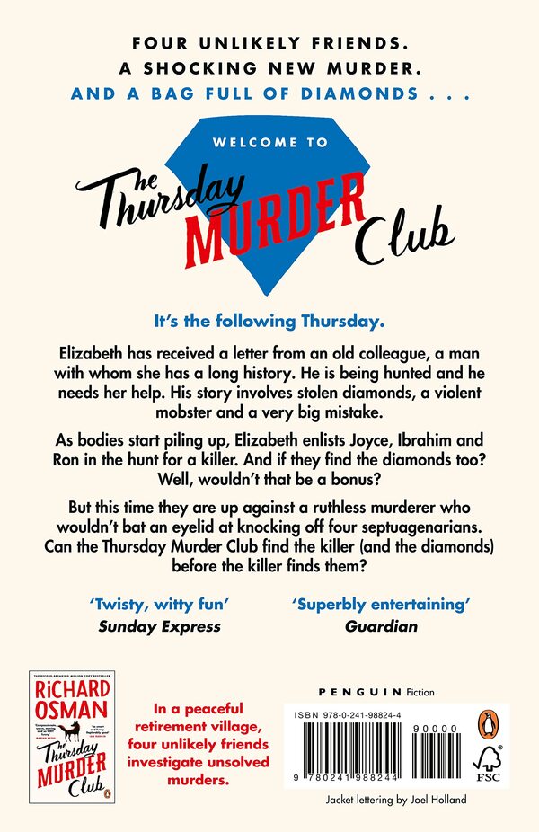 The Man Who Died Twice Richard Osman - Ричард Осман 9780241988244-2