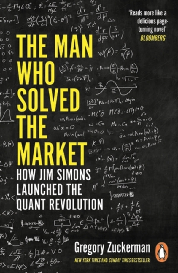 The Man Who Solved The Market Gregory Zuckerman / Грегори Цукерман 9780241309735-1