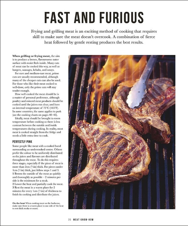 The Meat Cookbook. Know the Cuts, Master the Skills, over 250 Recipes / The Meat Cookbook. Know the Cuts, Master the Skills, over 250 Recipes Никола Флэтчер 9780241491317-4