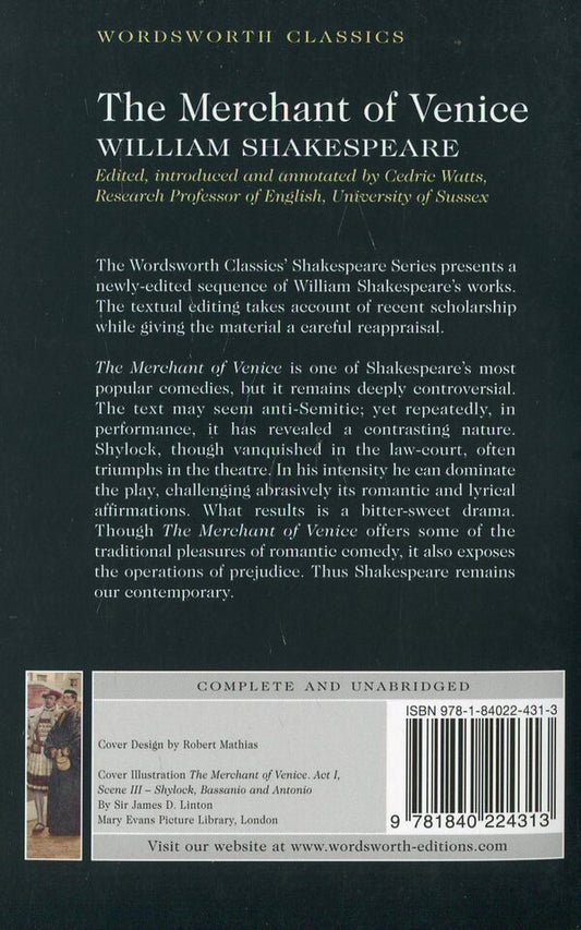 The Merchant of Venice / The Merchant of Venice Уильям Шекспир 9781840224313-2