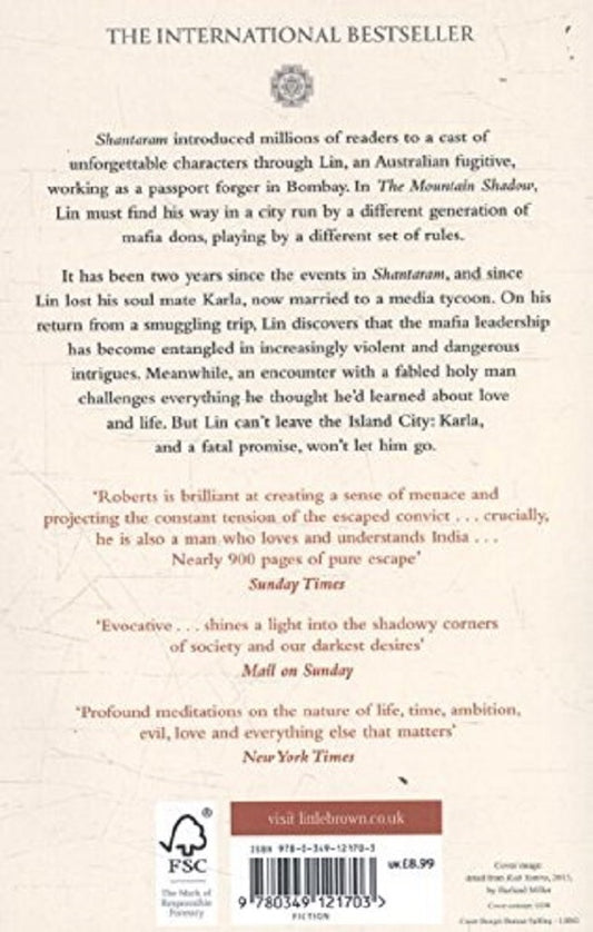 The Mountain Shadow Gregory David Roberts / Грегори Дэвид Робертс 9780349121703-2