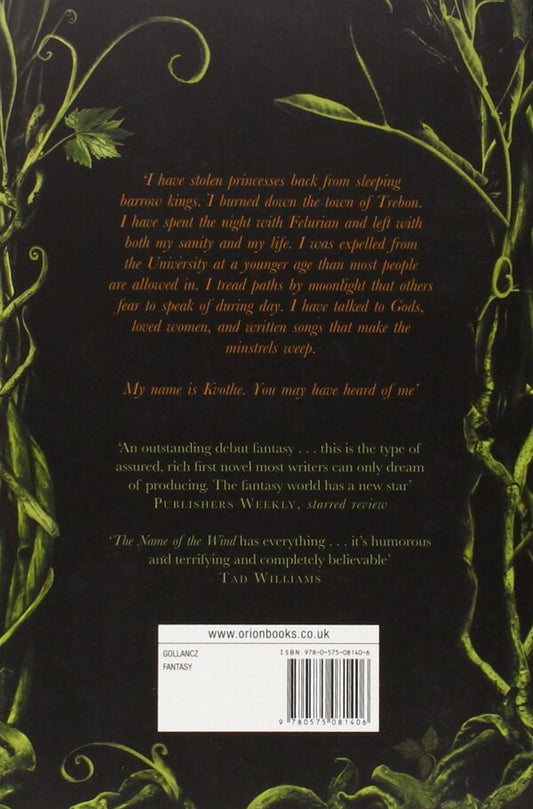 The Name of the Wind / The Name of the Wind Патрик Ротфусс 9780575081406-2