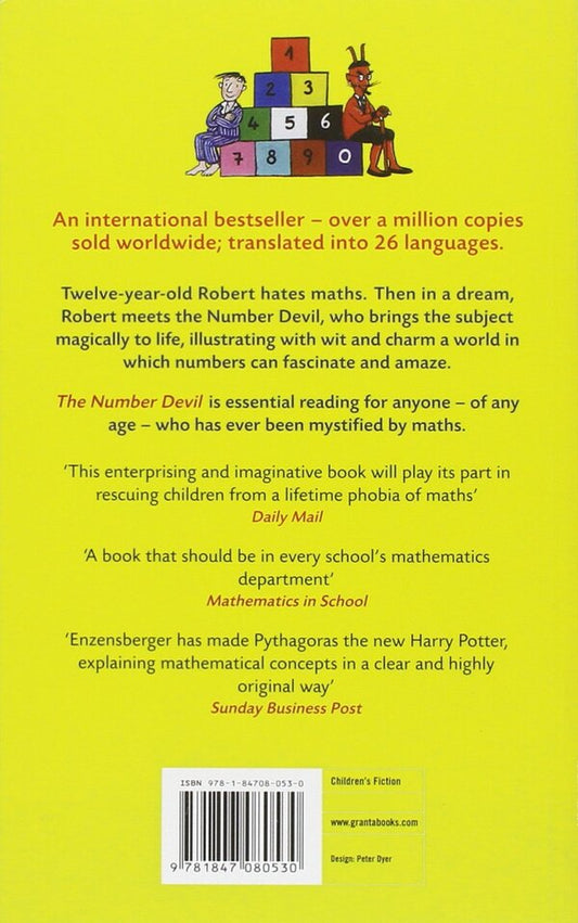 The Number Devil: A Mathematical Adventure Hans Magnus Enzensberger / Ханс Магнус Энценсбергер 9781847080530-2