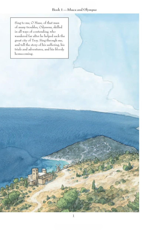The Odyssey Gareth Hinds - Гарет Хиндс 9780763642686-3
