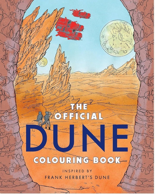 The Official Dune Coloring Book / The Official Dune Colouring Book Фрэнк Герберт 9781399620093-1