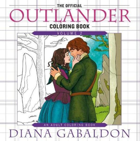 The Official Outlander Coloring Book. Volume 2 Diana Gabaldon / Диана Гэблдон 9780593594612-1