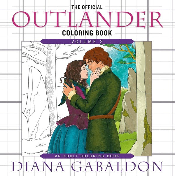 The Official Outlander Coloring Book. Volume 2 Diana Gabaldon / Диана Гэблдон 9780593594612-2