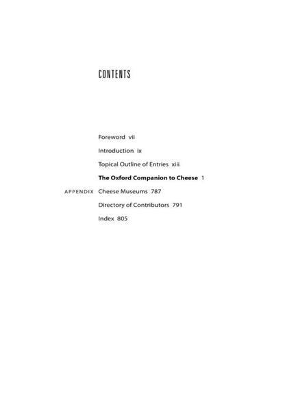 The Oxford Companion to Cheese / The Oxford Companion to Cheese Матео Келер 9780199330881-3