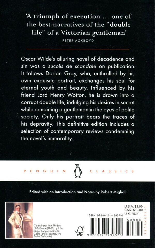 The Picture of Dorian Gray / The Picture of Dorian Gray Оскар Уайльд 9780141439570-2