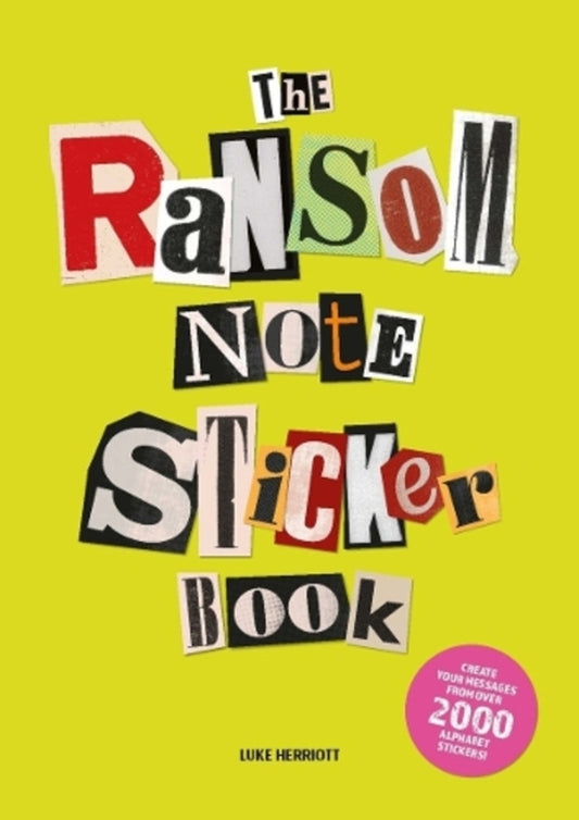 The Ransom Note Sticker Book Luke Herriott / Люк Херриотт 9781837760398-1