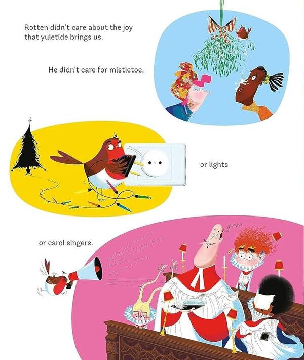 The Robin Who Stole Christmas / The Robin Who Stole Christmas Рэйчел Моррисро 9780241489048-3