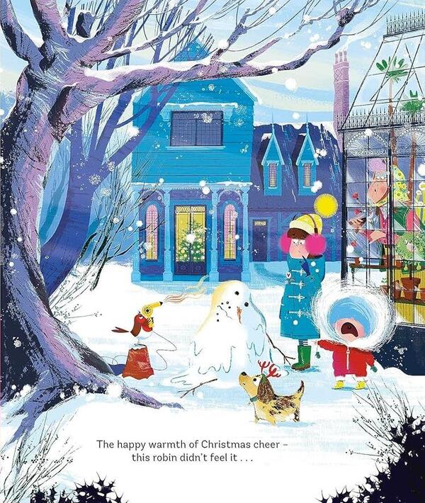 The Robin Who Stole Christmas / The Robin Who Stole Christmas Рэйчел Моррисро 9780241489048-4