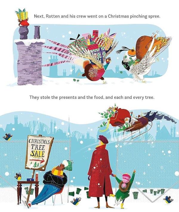 The Robin Who Stole Christmas / The Robin Who Stole Christmas Рэйчел Моррисро 9780241489048-5