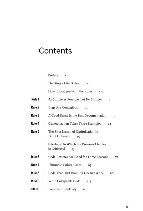 The Rules of Programming. How to Write Better Code / The Rules of Programming. How to Write Better Code Крис Циммерман 9781098133115-2