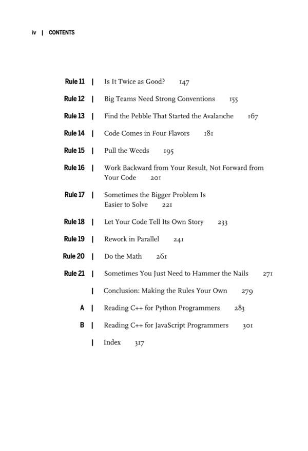 The Rules of Programming. How to Write Better Code / The Rules of Programming. How to Write Better Code Крис Циммерман 9781098133115-3