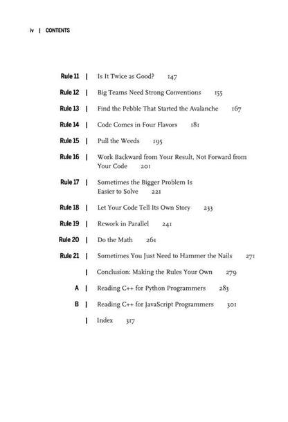The Rules of Programming. How to Write Better Code / The Rules of Programming. How to Write Better Code Крис Циммерман 9781098133115-3